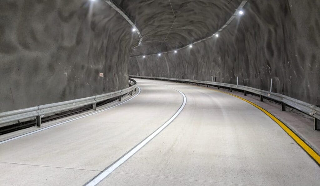 Reparación del túnel de Quebradablanca en la vía Bogotá - Villavicencio