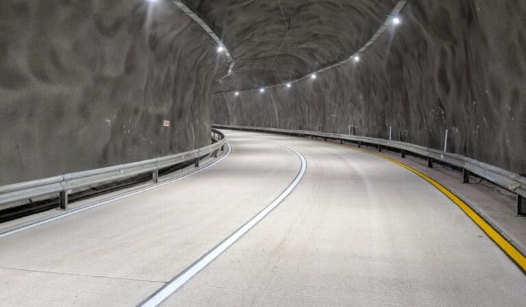Reparación del túnel de Quebradablanca en la vía Bogotá - Villavicencio