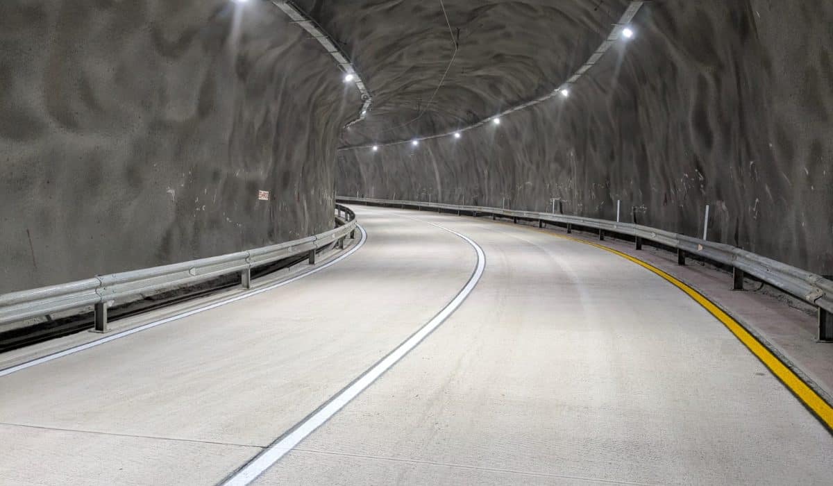 Reparación del túnel de Quebradablanca en la vía Bogotá - Villavicencio