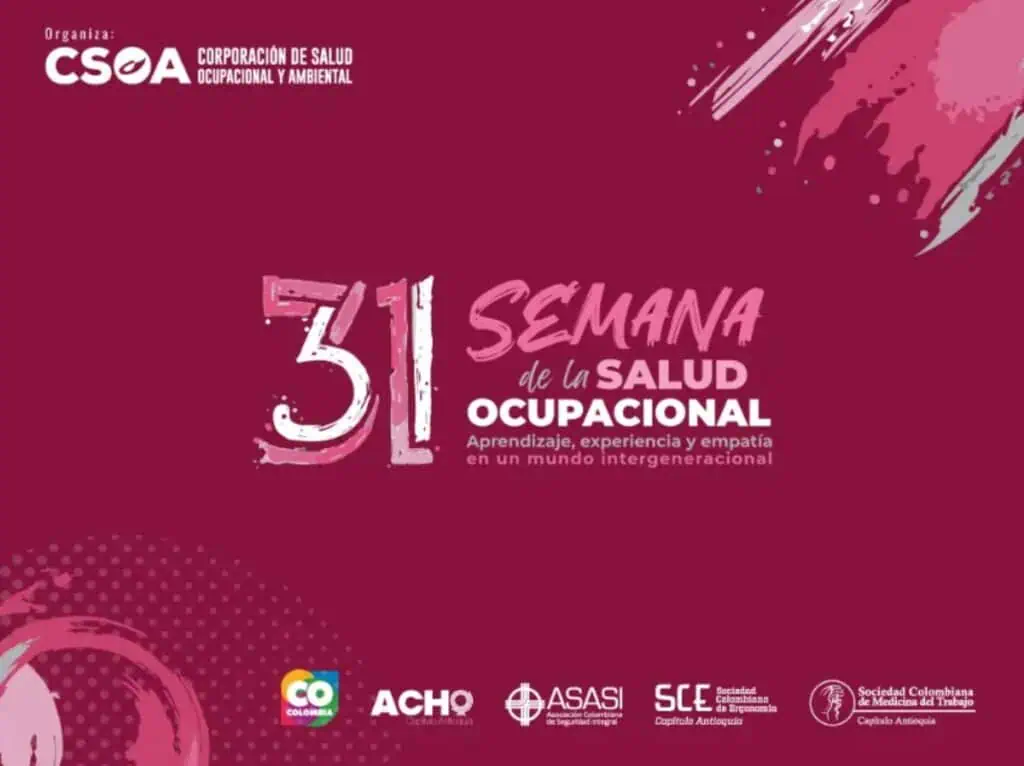 La 31 Semana de la Salud Ocupacional: un encuentro intergeneracional para transformar el bienestar laboral Semana de la Salud Ocupacional