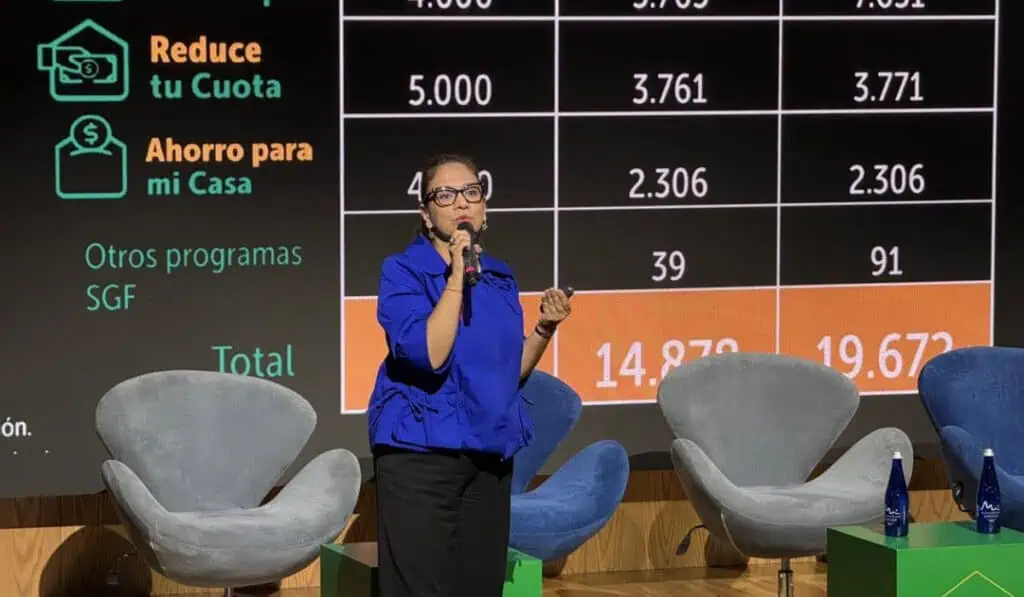Bogotá ajustará subsidios de vivienda VIS y refuerza su apuesta por renovación urbana ante cambios del Gobierno Secretaria de Hábitat de Bogotá, Vanessa Velasco.