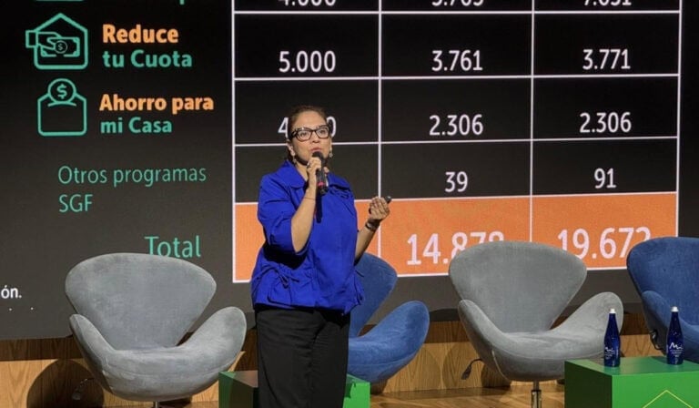Secretaria de Hábitat de Bogotá, Vanessa Velasco.