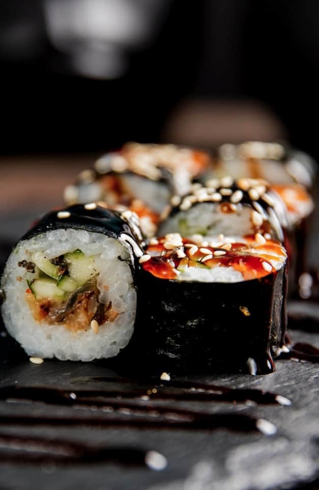 Sushi de Tanoshii. Foto: cortesía Marriott Cali.
