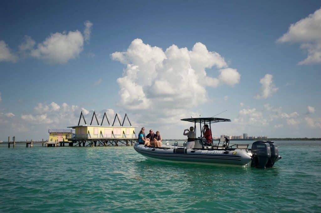 Tour por el mar de Miami. Foto: cortesía. 