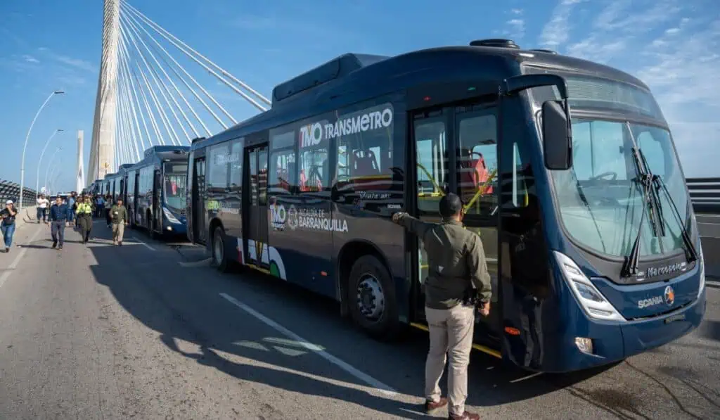 Carriles exclusivos de Transmetro en Barranquilla tendrán cámaras de fotodetección Transmetro de Barranquilla