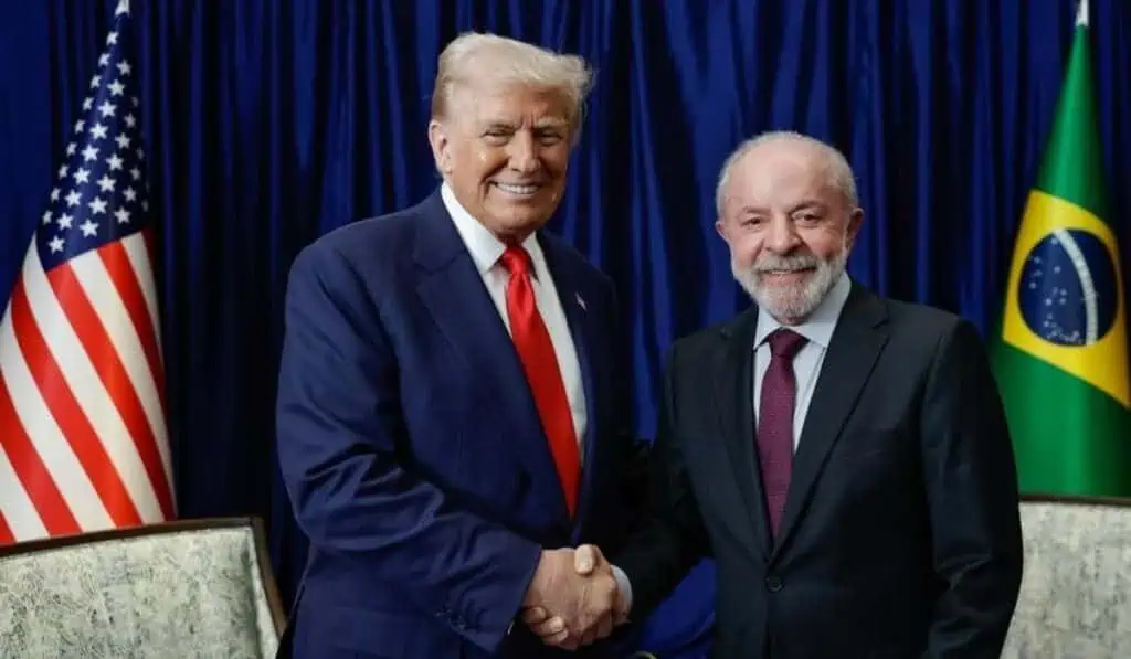 Tras primer encuentro oficial entre Lula y Trump, podría haber un acuerdo sobre la imposición de aranceles a Brasil Trump y Lula