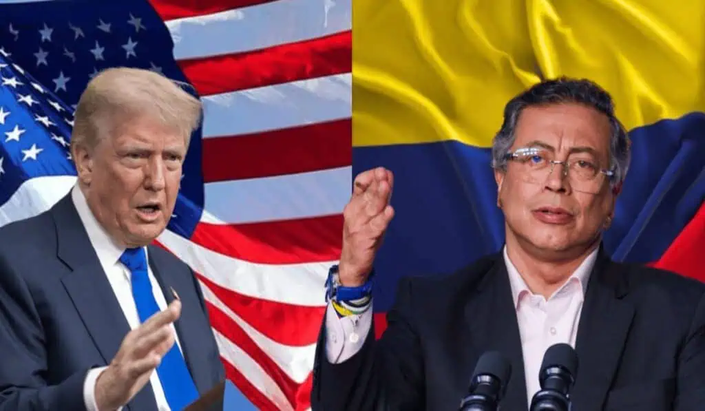 Colombia y la Lista Clinton: de los carteles de los 90 al gobierno Petro Donald Trump y Gustavo Petro