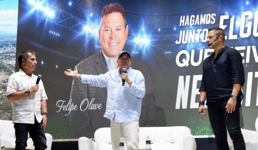 El empresario colombiano Felipe Olave Blackburn anunció su plan para construir un estadio multipropósito en Neiva