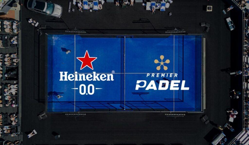 Heineken entra al mundo del pádel con una alianza histórica 