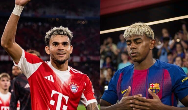 Luis Díaz ahora vale casi tres veces menos que Lamine Yamal, el jugador más caro del mundo