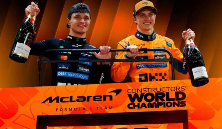 McLaren, campeón de Constructores de F1, recibe botín que equivale al 10 % de las exportaciones anuales de flores colombianas