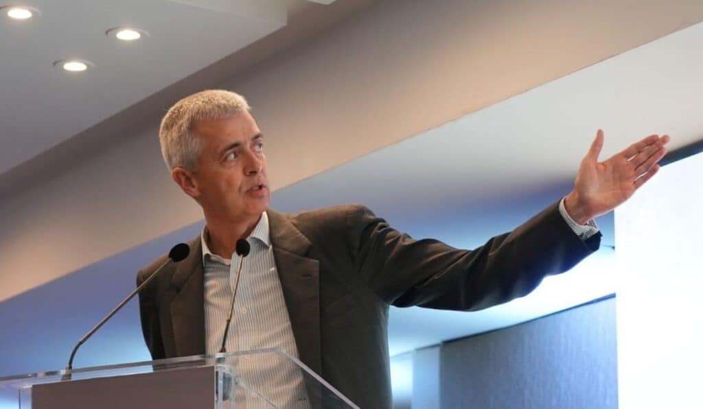 Miguel Largacha Martínez, presidente de Porvenir, destacó la importancia de adaptar el mercado laboral al envejecimiento poblacional. Foto: Cortesía Porvenir.