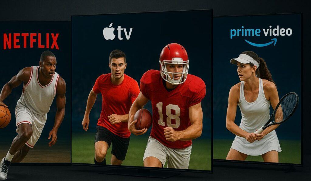 Netflix, Prime Video y Apple TV+ se pelean el negocio de los deportes en vivo: Así mueven miles de millones