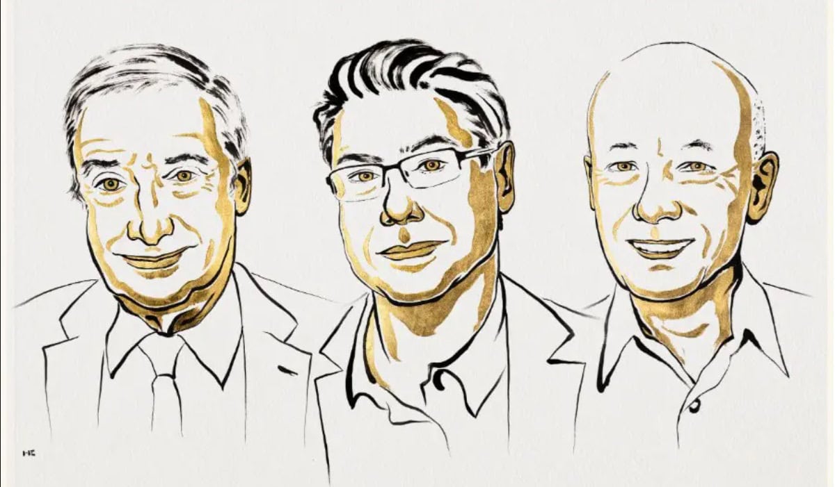 Tres economistas reciben el Nobel de Economía 2025 por teorías sobre innovación y “destrucción creativa”