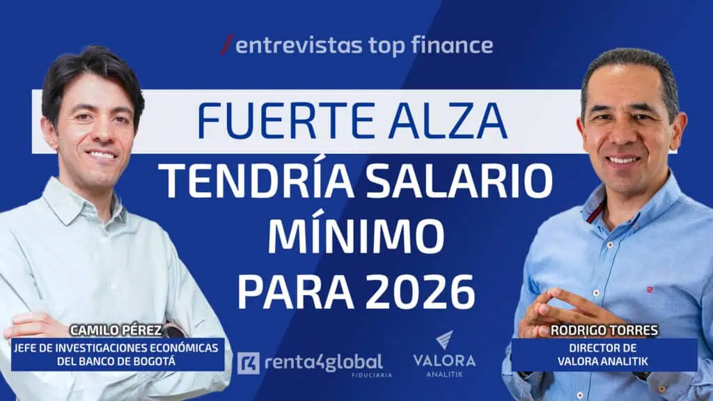 Ajuste del salario mínimo en Colombia podría ser del 12 % o superior, advierte Banco de Bogotá salario mínimo en Colombia