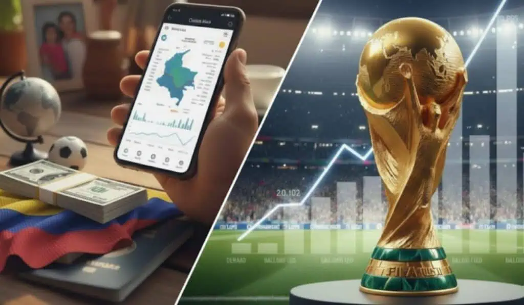 Fiebre por el Mundial 2026 impulsa compras en Colombia: Ventas de tecnología crecieron 34 % El Mundial 2026 dejaría casi los mismos ingresos que lo que recibe Colombia por un año de remesas