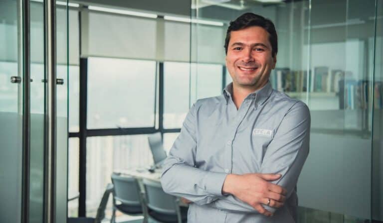 Andrés Calderón, presidente de la Junta Directiva de Construcciones CFC