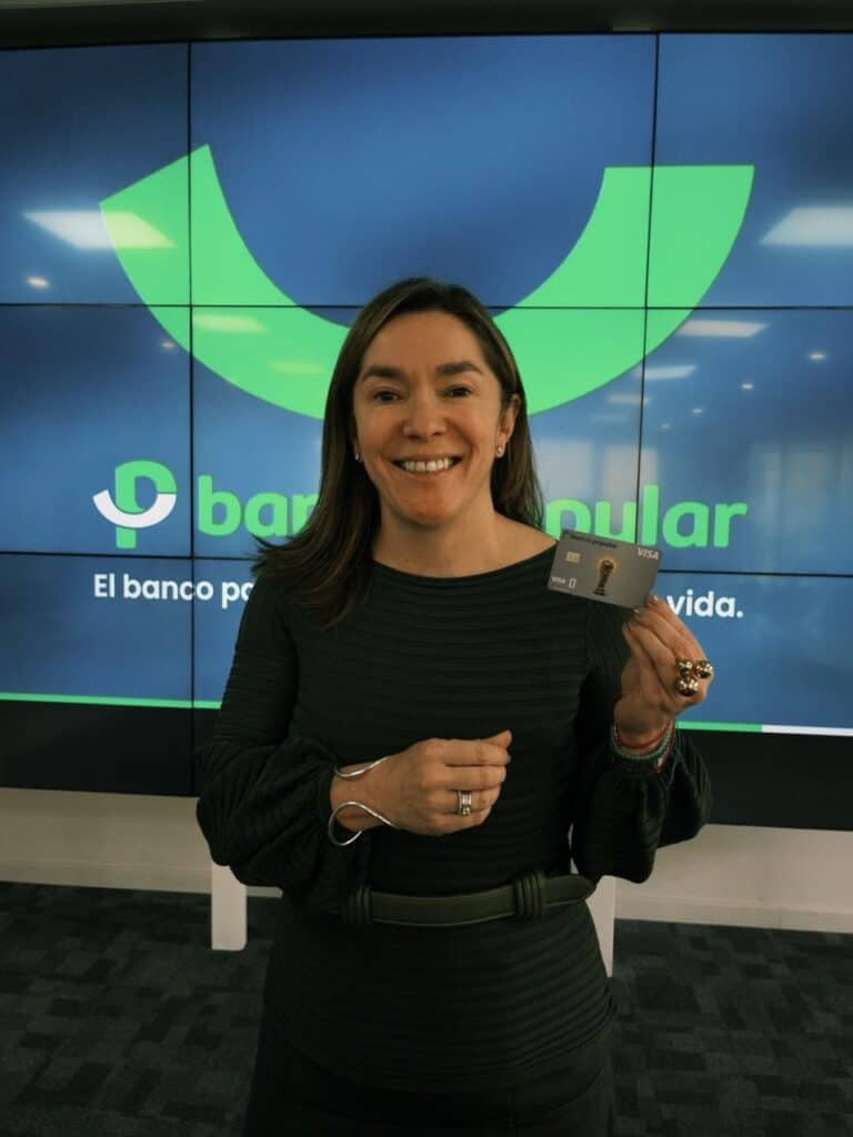 María Fernanda Suárez, presidenta del Banco Popular
