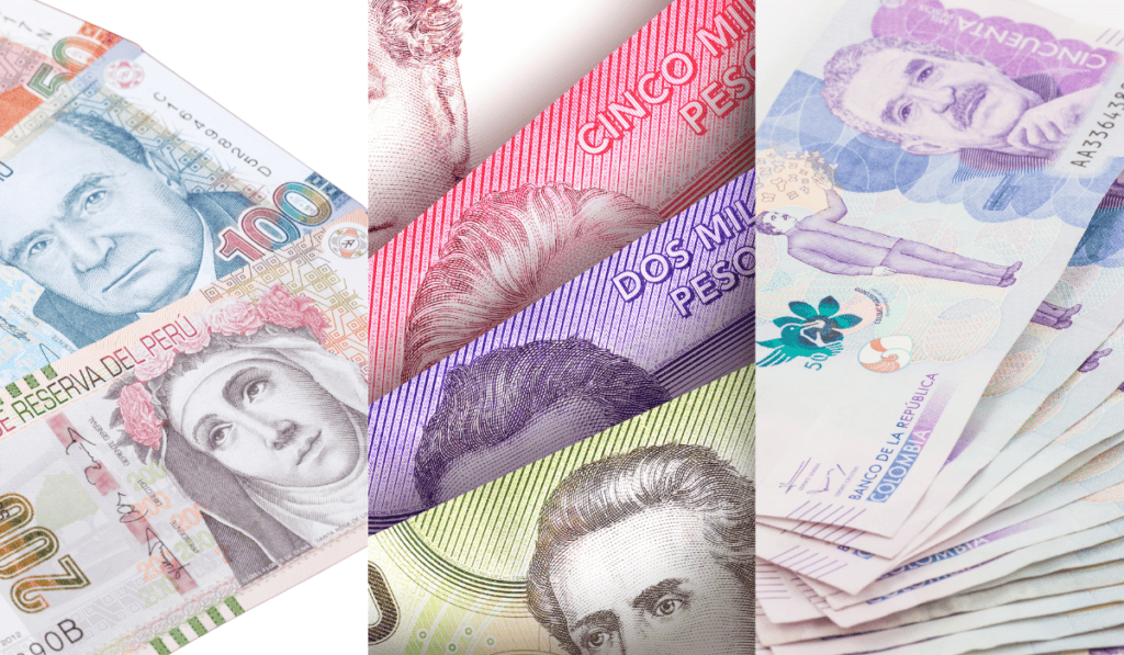 Peso colombiano no logró mantenerse como la moneda más revaluada de Latinoamérica Peso colombiano