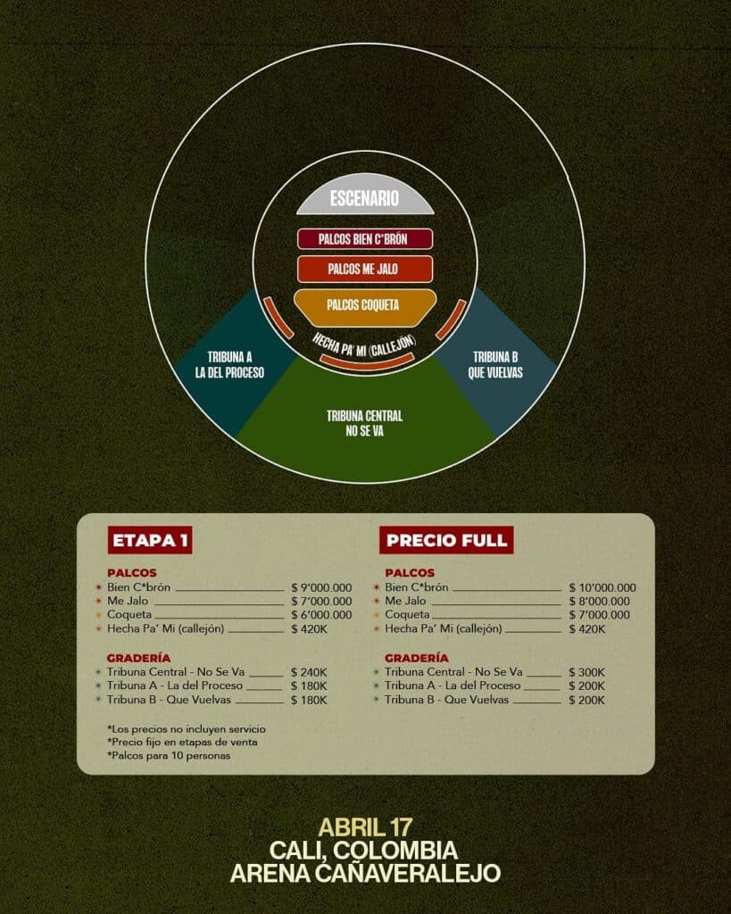 Grupo Frontera anunció dos nuevas fechas en Colombia: estos son los precios de la boletería Concierto en Cali de Grupo Frontera. Foto: cortesía Breakfast Live.