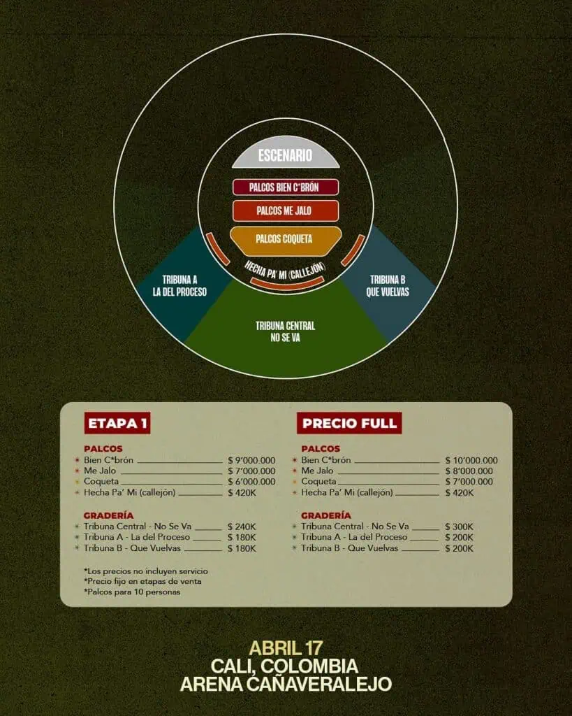 Grupo Frontera anunció dos nuevas fechas en Colombia: estos son los precios de la boletería Concierto en Cali de Grupo Frontera. Foto: cortesía Breakfast Live.