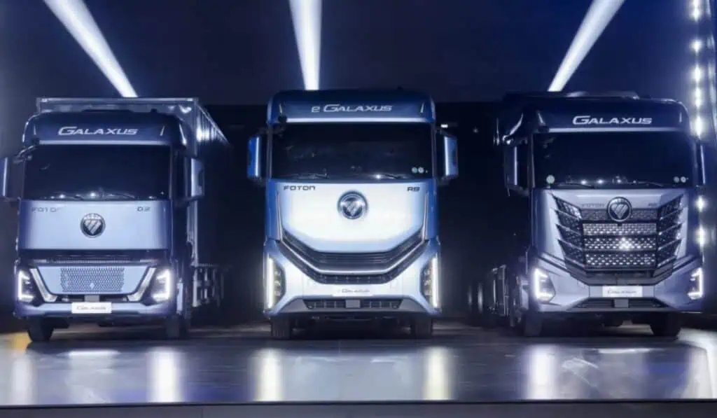 La apuesta de Foton para dominar el mercado global de vehículos de carga en la próxima década Camiones Galaxus Foton