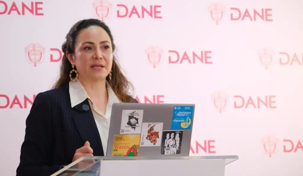 Censo económico del DANE identificó más de dos millones de empresas y negocios en Colombia, la mitad en el sector comercio Directora del DANE, Piedad Urdinola.