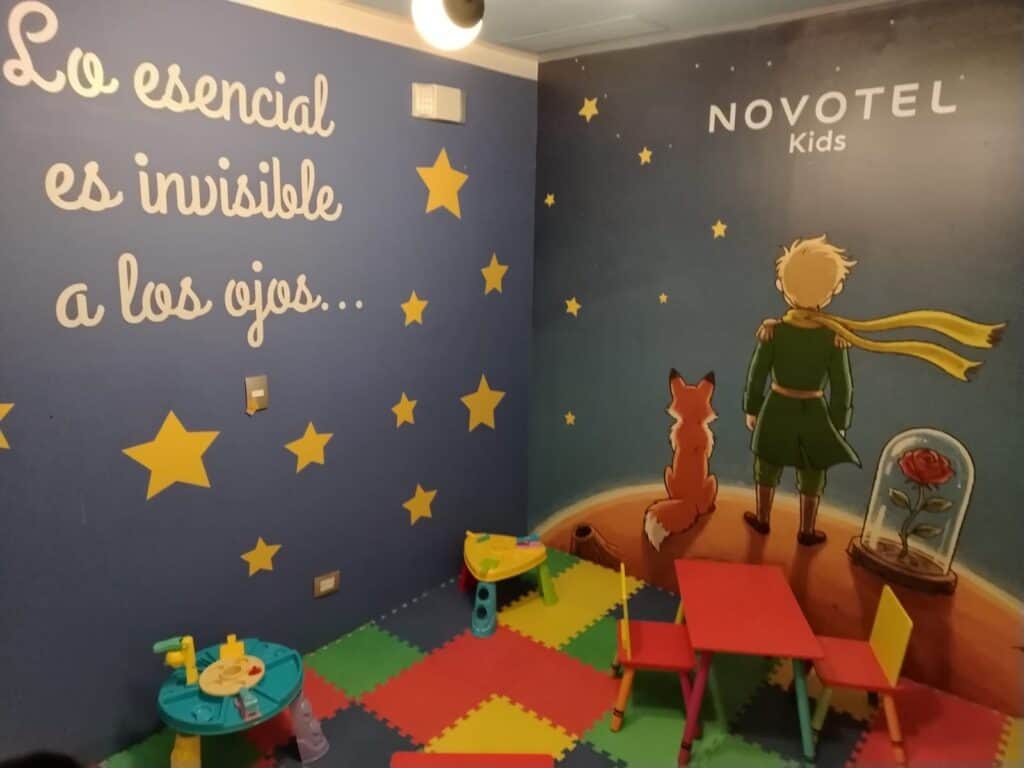 El Principito en Novotel. Foto: cortesía. 