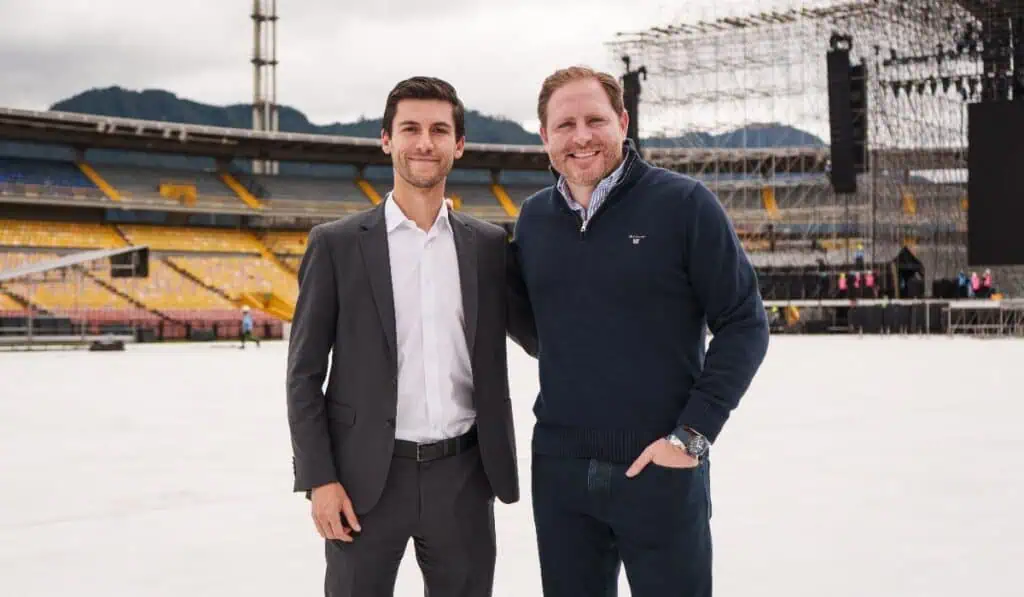 Aval Banca de Inversión estructurará cierre financiero para nuevo estadio de Bogotá: así avanza el megaproyecto Foto Mauricio Hoyos y Luis Carlos Sarmiento Carvajal (1)