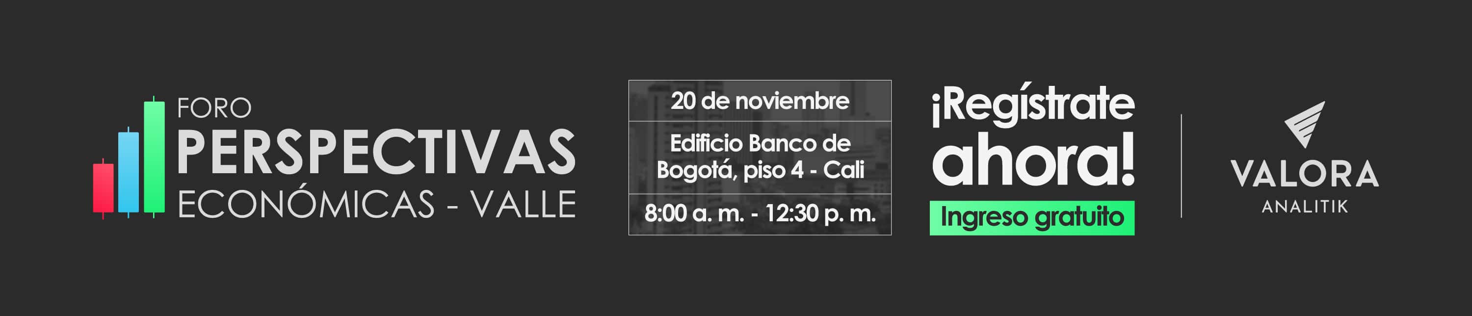 Foro Perspectivas Económicas - Valle