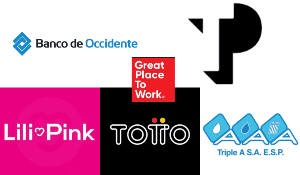 Las 10 mejores empresas para trabajar en Colombia.