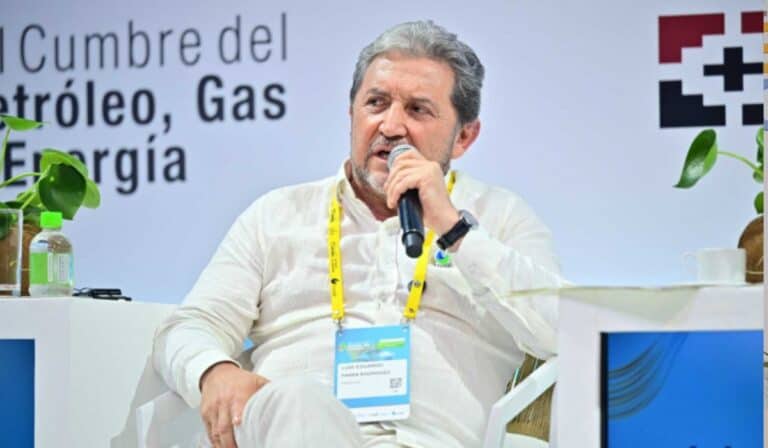 Eventual cese de operaciones del complejo Ballena afectaría a 14 millones de usuarios Luis Eduardo Parra, presidente de Hocol. Imagen: ACP