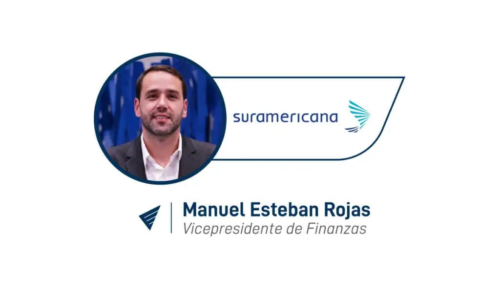 Manuel Rojas es el nuevo vicepresidente de finanzas de Suramericana Manuel Rojas, vicepresidente de finanzas de Suramericana