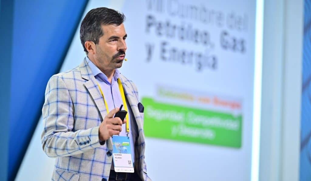 Orlando Velandia, presidente de la ANH