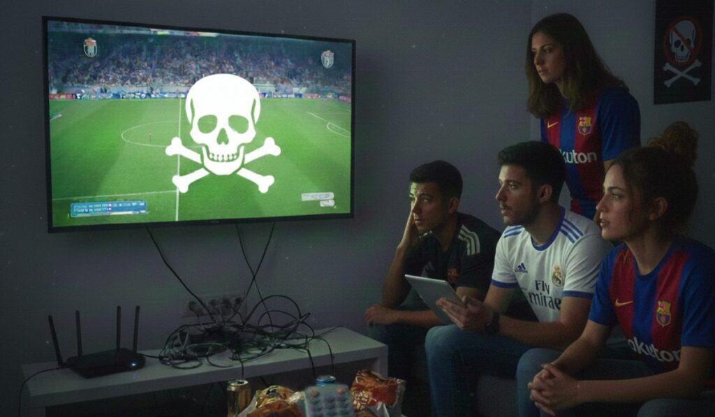 Piratería de transmisiones de fútbol sigue creciendo: España reclama más controles para combatirla Piratería de transmisiones de fútbol sigue creciendo: España reclama más controles para combatirla