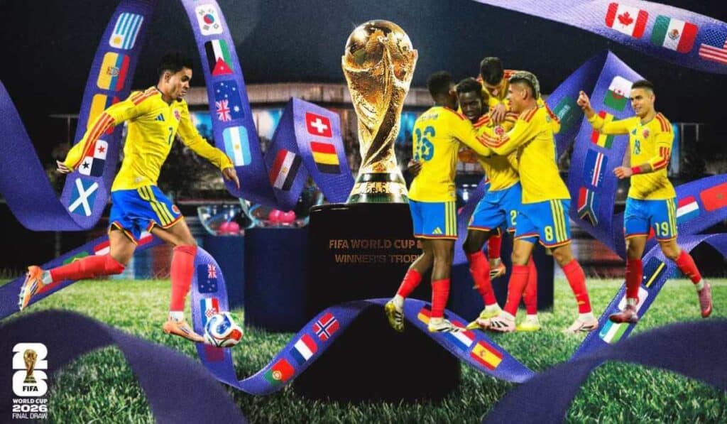 Colombia en el bombo 2 del Mundial 2026: Posibles rivales y escenarios Colombia en el bombo 2 del Mundial 2026: Posibles rivales y escenarios