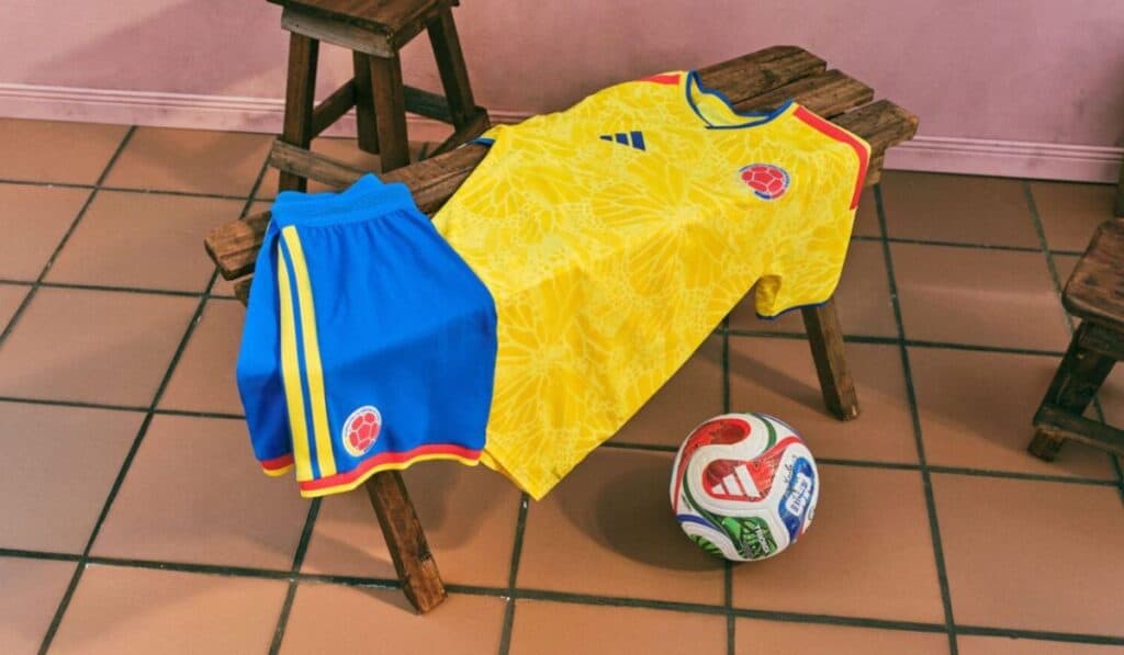 Adidas revela la nueva camiseta de Colombia para el Mundial 2026
