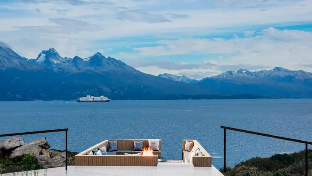 Minor Hotels tendrá nuevo hotel en la puerta de entrada a la Antártida Vista desde el Anantara Ushuaia Patagonia Resort. Foto: cortesía Minor Hotels.