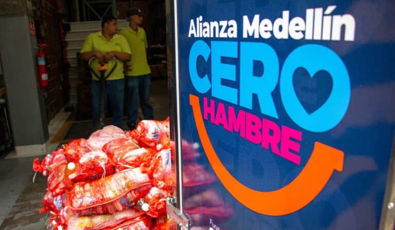 Vinculación de empresas a Medellín Cero Hambre busca entregar 1.000 mercados a familias vulnerables Alianza Medellín Cero Hambre