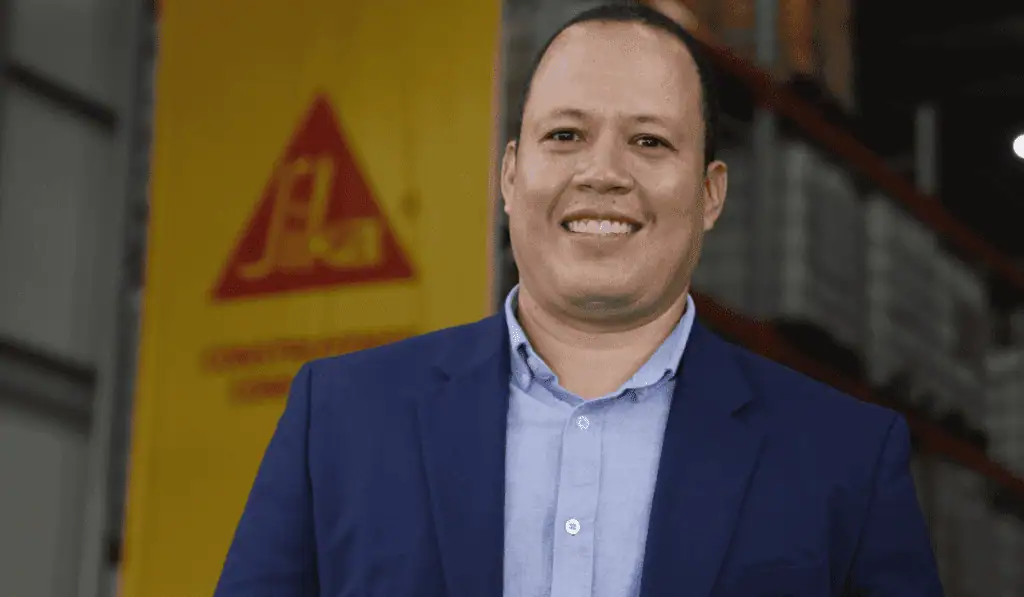 Empresa química Sika realiza nueva inversión y abre moderna planta en Palmira (Valle) Andrés Vanegas, gerente general de Sika.