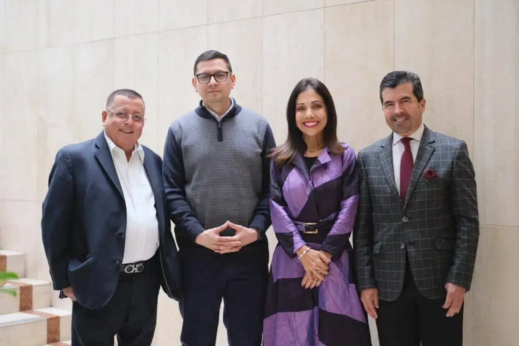Se define futuro de reforma a las tarifas de energía del gobierno Petro: ¿qué incluye y qué pasará? Los comisionados de la CREG William Mercado, Antonio Jiménez (director del organismo), Fanny Guerrero y Orlando Velandia, también presidente de la Agencia Nacional de Hidrocarburos (ANH). Imagen: CREG