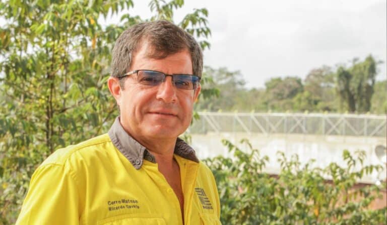 El presidente de Cerro Matoso, Ricardo Gaviria. Imagen: Cerro Matoso