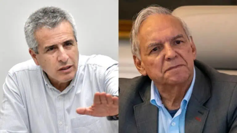 Exministro del Interior, Luis Fernando Velasco y exministro de Hacienda, Ricardo Bonilla