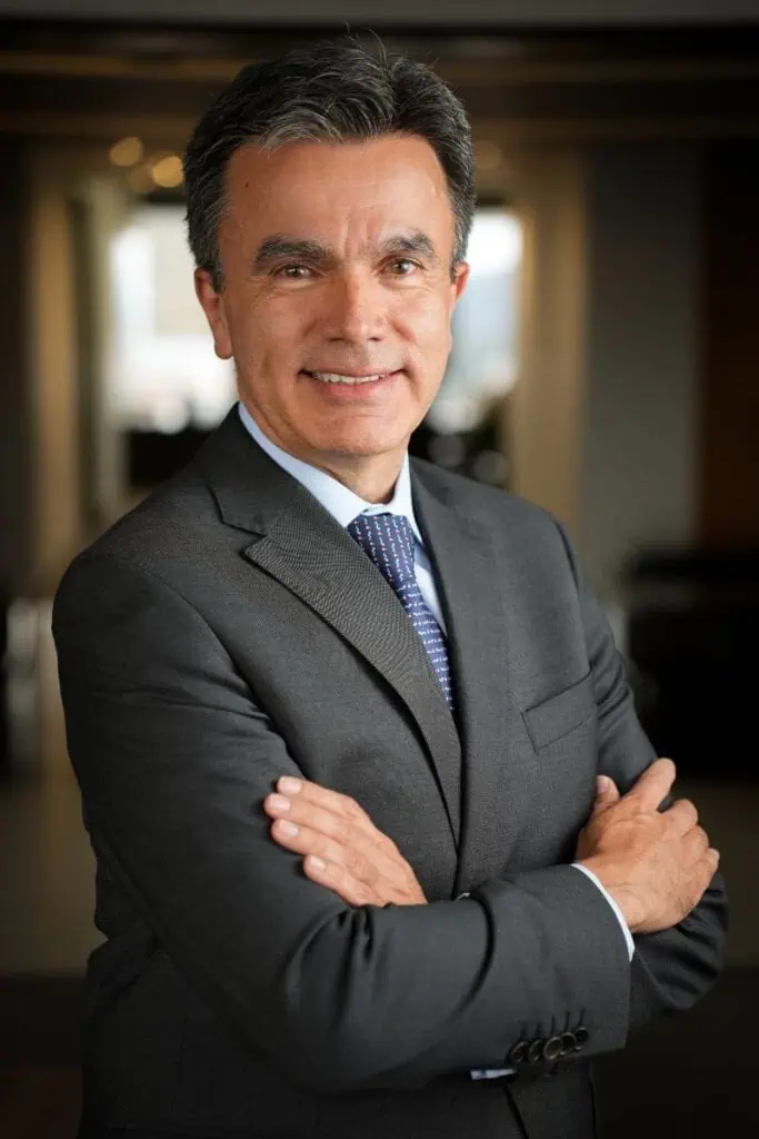 Empresarios exportadores ya podrán acceder a través de Bancóldex al Cert, un incentivo tributario que les devolverá impuestos Foto: José Alberto Garzón, presidente (e) de Bancóldex