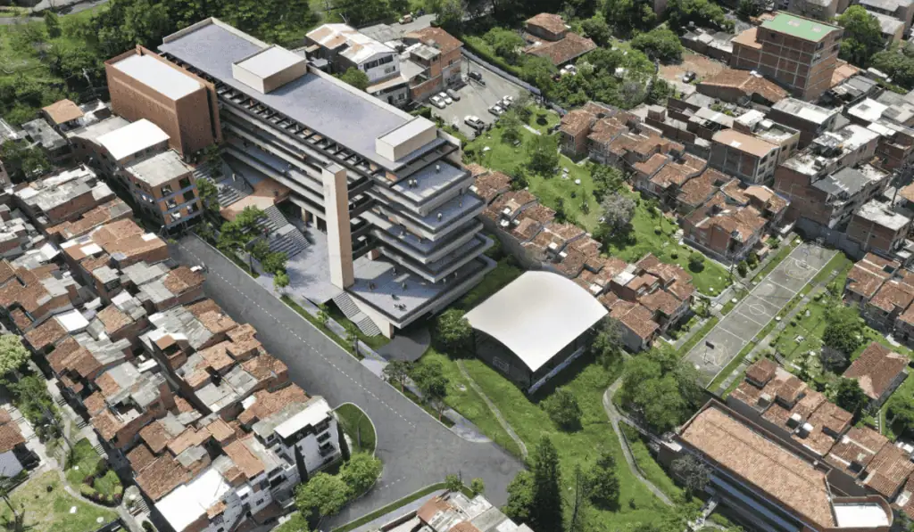 Así serán los nuevos megacolegios adjudicados en Medellín Imagen ilustrativa de uno de los megacolegios.