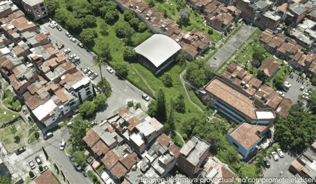 Así serán los nuevos megacolegios adjudicados en Medellín Imagen ilustrativa del proyecto