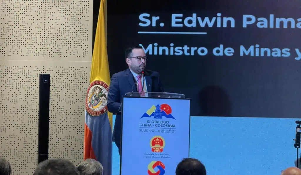 Colombia lanzará nueva ronda de energía eólica: confirma interés de inversionistas chinos Ministro de Minas, Edwin Palma