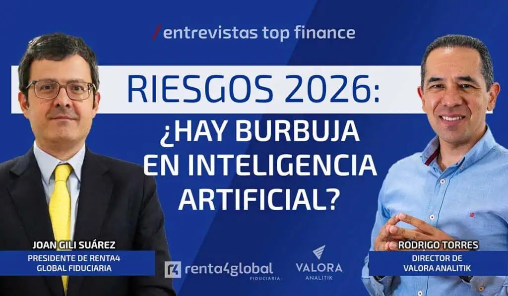 Entrevista | Renta4 Global Fiduciaria revela oportunidades para invertir en 2026 y riesgos que podrían surgir oportunidades para invertir