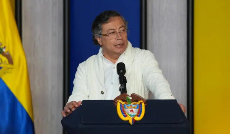 Presidente de Colombia, Gustavo Petro. Imagen: Presidencia.