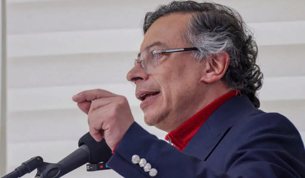 Gobierno Petro pide no escalar conflicto en Venezuela y ordena despliegue de la Fuerza Pública a la frontera Presidente Gustavo Petro. Foto_ Presidencia